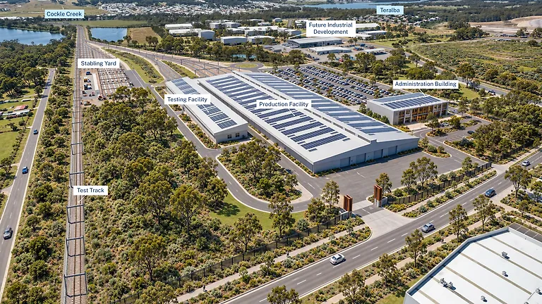 Proposed Teralba Train Manufacturing Hub